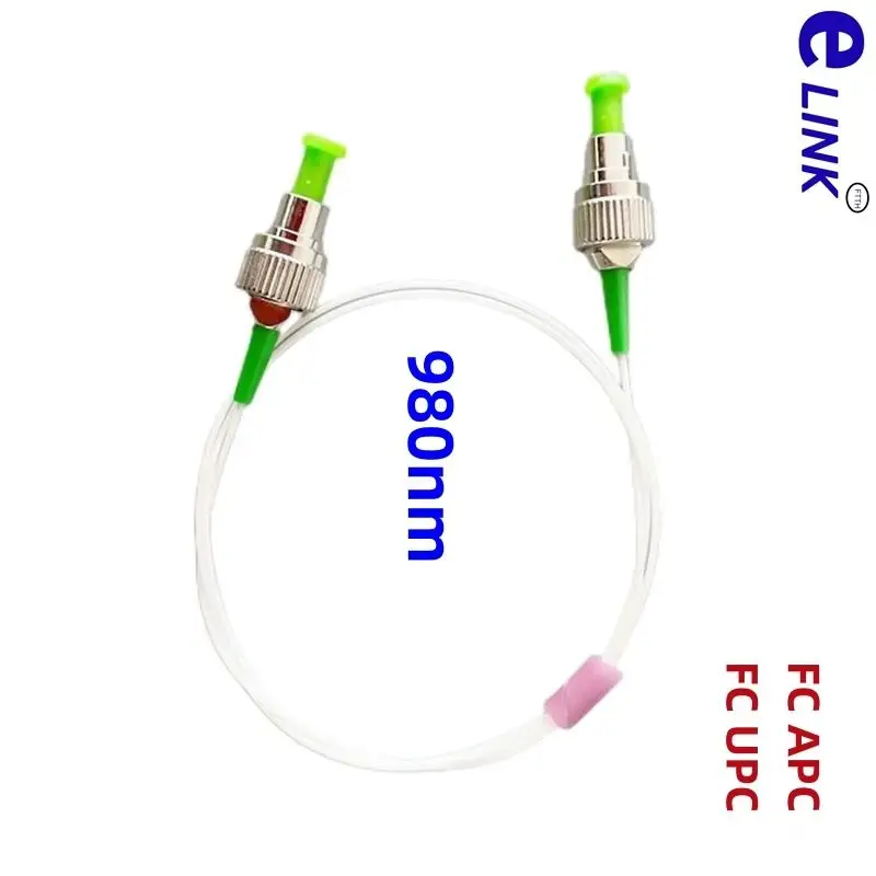 fiber optic jumper Hi980nm FC/APC Low insertion loss 980nm single mode wavelength FC/UPC 1m 3m 5m 1 piece