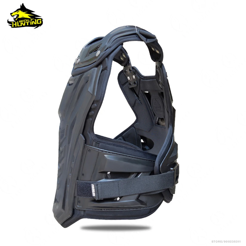 Motocross Body Armor Giacca da motociclista Armatura Gilet Interno Esterno Anti-caduta Protezione per il torace Fuoristrada Dirt Bike