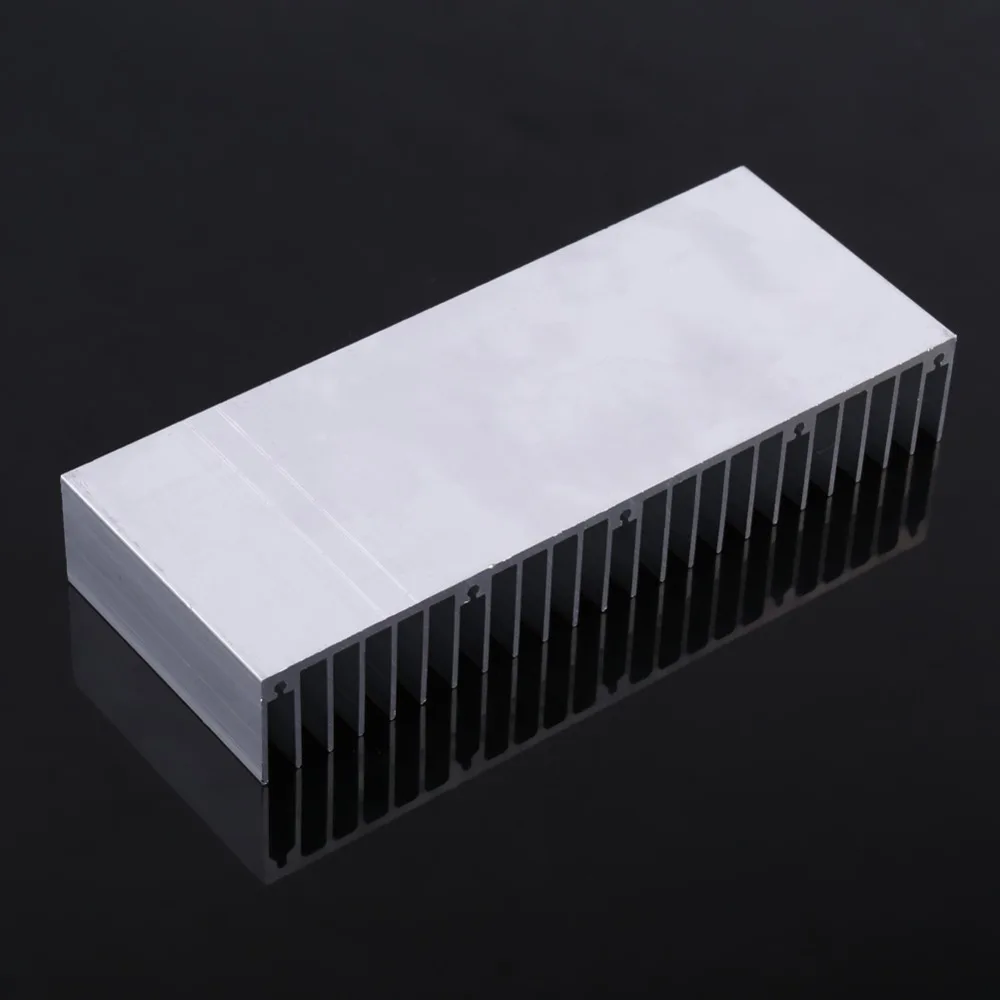 

Efficient Cooling 150*60*25mm Heatsink 24 Teeth Silver Heat Sink Cooling Chip LED Cooling