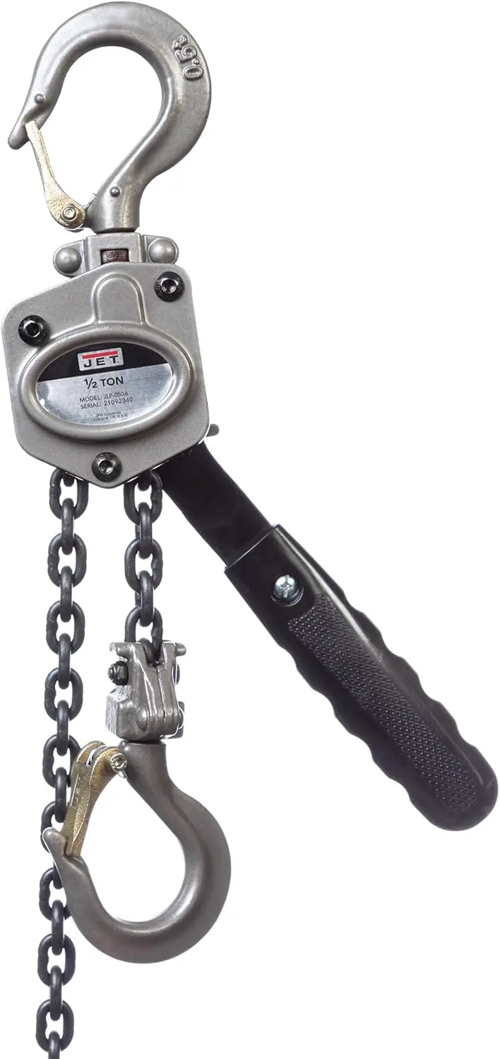 

Compact 1/2-Ton Lever Hoist with 10' Lift, Ideal for Tight Spaces and Enhanced Safety