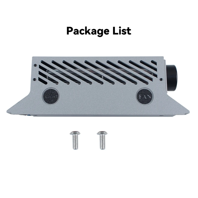 

Для Bambu A1 X-Обновление вспомогательного вентилятора Высококачественный вентилятор быстрого охлаждения со светодиодной подсветкой Детали 3D-принтера для Bambu A1-ABWY