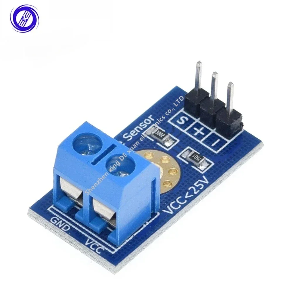 5 Buah Elektronik Pintar DC 0-25V Modul Sensor Tegangan Standar Uji Robot Pintar Bata Elektronik untuk Kit Diy Arduino