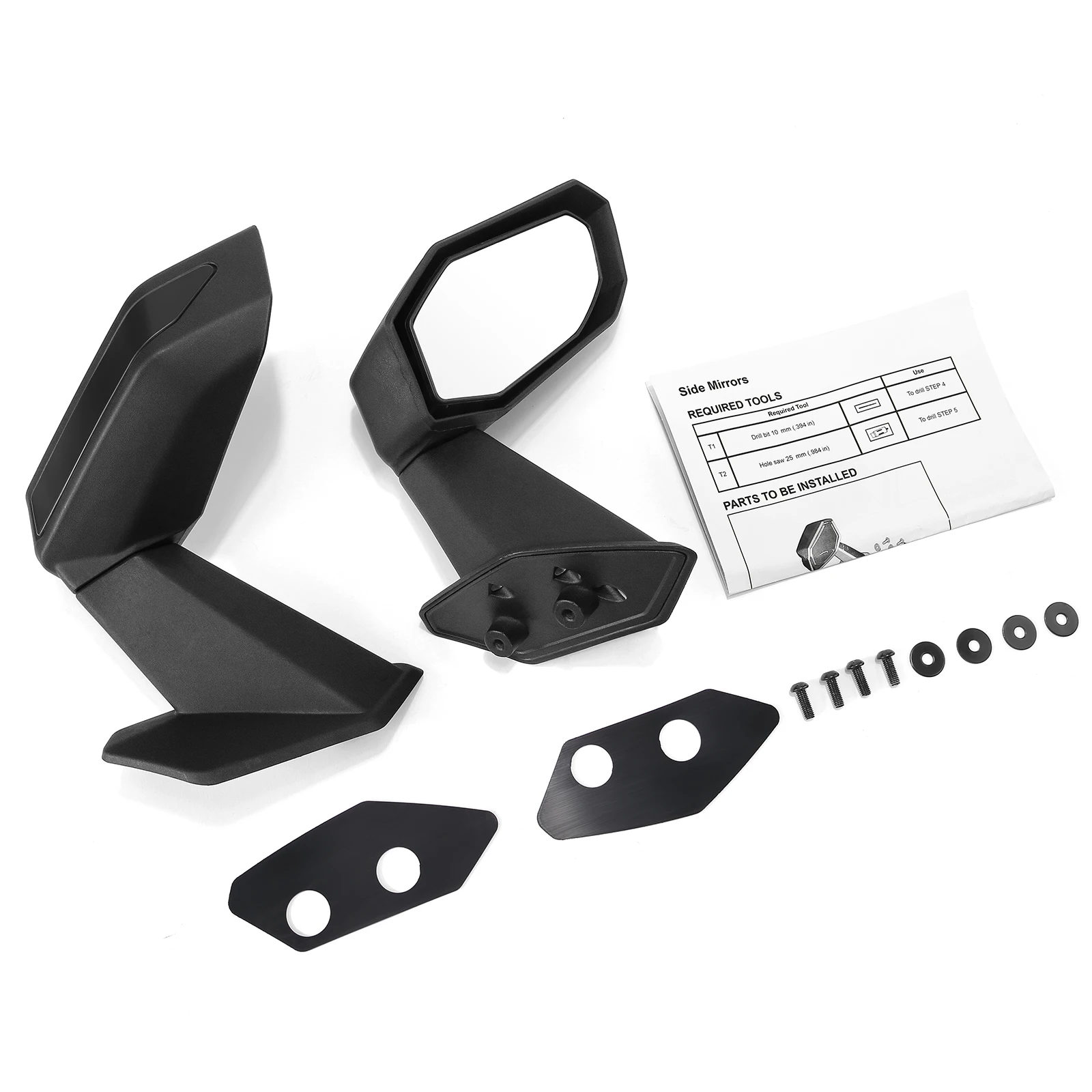 

X3 UTV Side Door Rear View Mirrors for Can Am Maverick X3 MAX 715004236