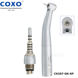 COXO Dental manipolo a turbina ad alta velocità Compatibile con NSK Kavo Sirona CX207 GK-SP con LED