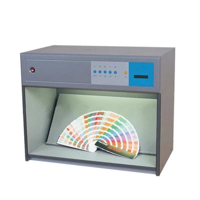 Standard 456 multi-light source industrial color light box, textile printing and dyeing fabric identification color difference