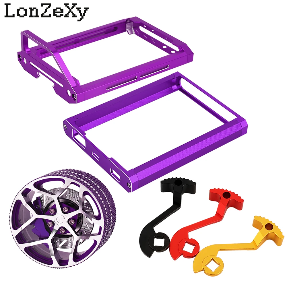 CNC Aluminum Transmitter Protector Frame Bracket Carrying Handle For Flysky NB4/Noble Lite/NB4 PRO Remote Control Upgrade Parts
