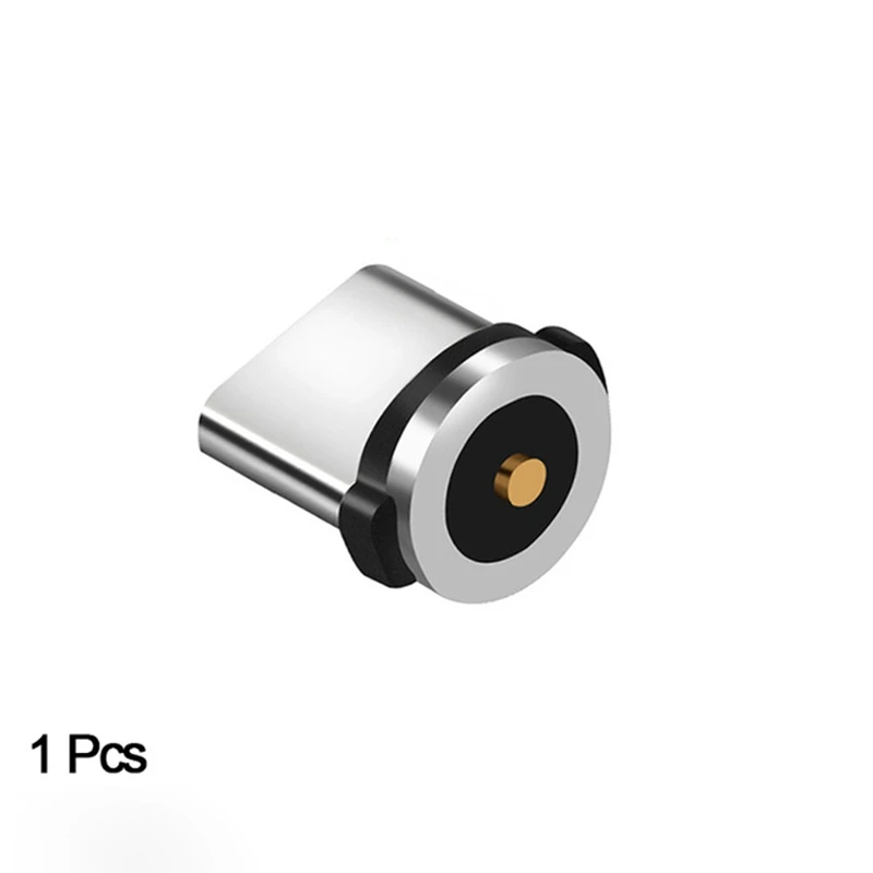 1PC Round Magnetic Cable Plug 8 Pin Type-C Plugs Fast Charging Phone Magnet Charger Plug