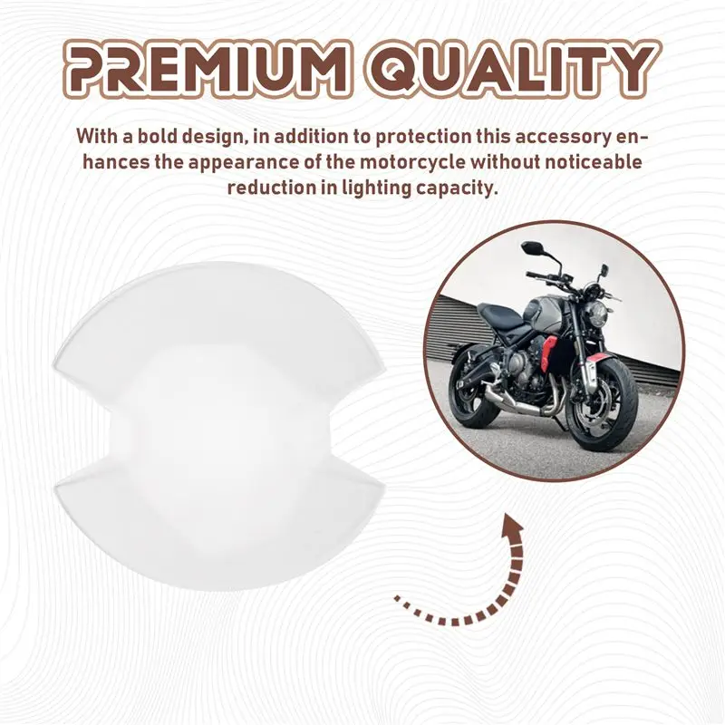 Steady Motorcycle Headlight Protection Cover Front Headlight Cover For Triumph Trident 660 TRIDENT660 2021-2022
