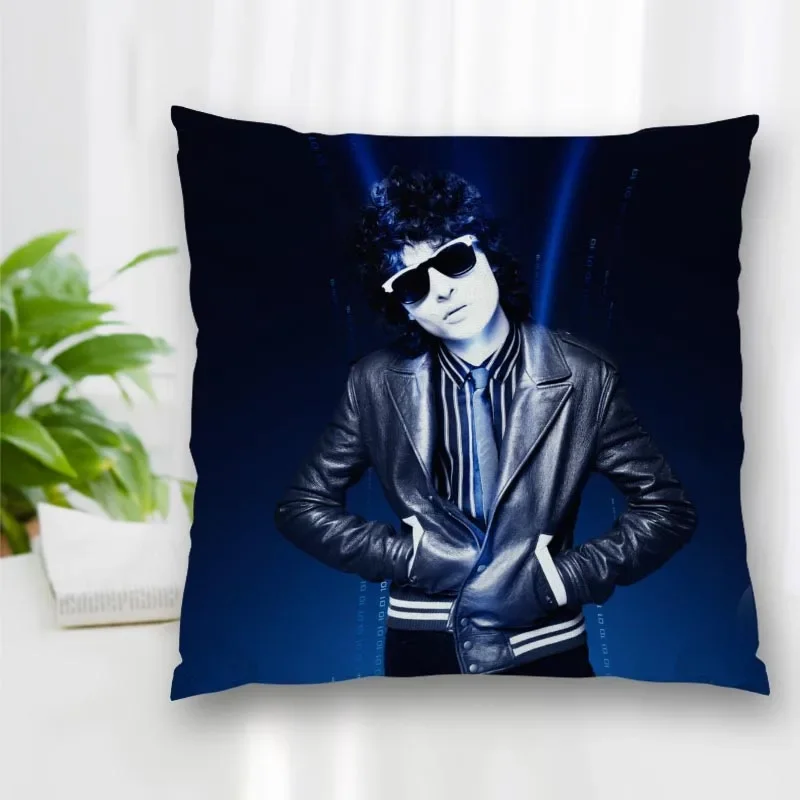 Custom Finn Wolfhard Pillowcase with Zipper Bedroom Home Office Decorative Pillow Sofa Pillowcase Cushions Pillow Cover 9.29