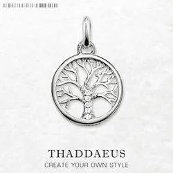 Pendant Small Tree Brand New Spring Fine Jewelry 925 Sterling Silver Accessories Romanitc Gift For Woman