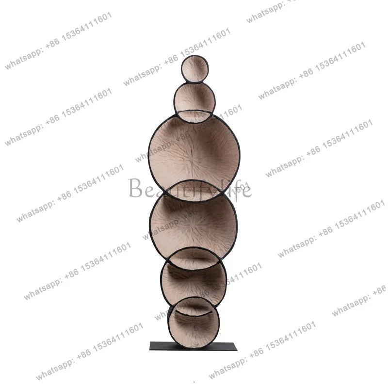 

Modern abstract aisle porch sculpture ornaments hotel model room decoration wood carving