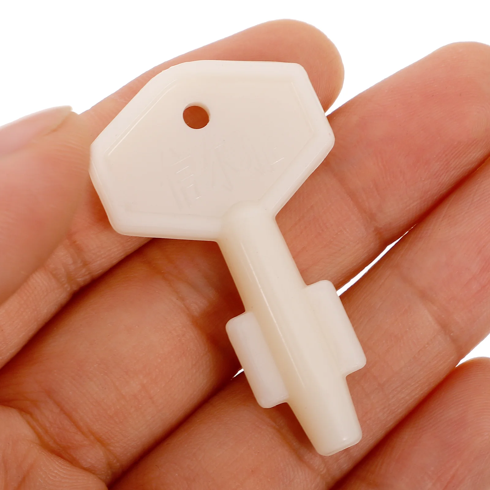 

Toilet Paper Dispenser Key Lock Core Plastic Commercial Keys Chrome White Easy Access Public Restrooms Sturdy Construction Long
