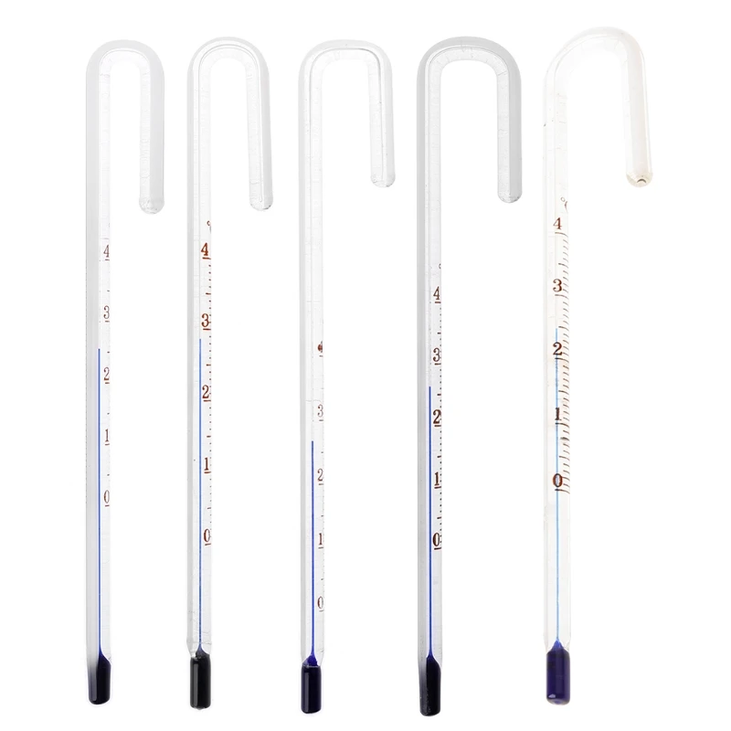

Aquarium Thermometer Hang-On Rimless Fish for Tank Glass Thermometers Clear Scale Easy to Read Length 15cm No Messy Wire