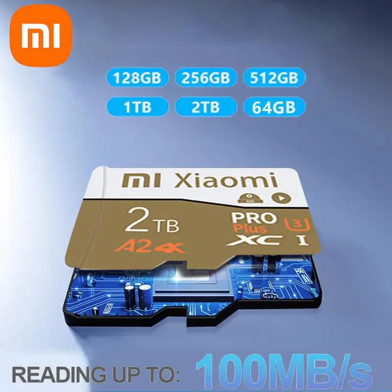 Xiaomi-tarjeta de memoria Micro tf SD Original, 1TB, 128GB, 256GB, 512GB, Mini tarjeta de memoria Class10 para cámara/teléfono, nuevo, 2024