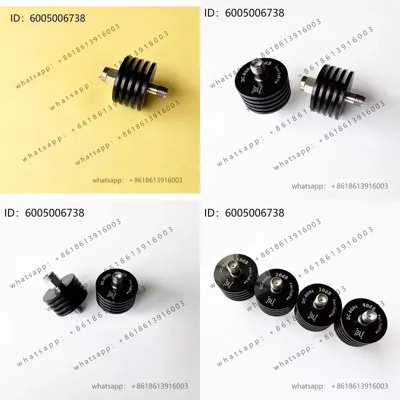 1PC for SMA Coaxial Fixed Attenuator 1-40dB DC-6GHz 8GHz 13GHz Continuous Power Handling up to 5W