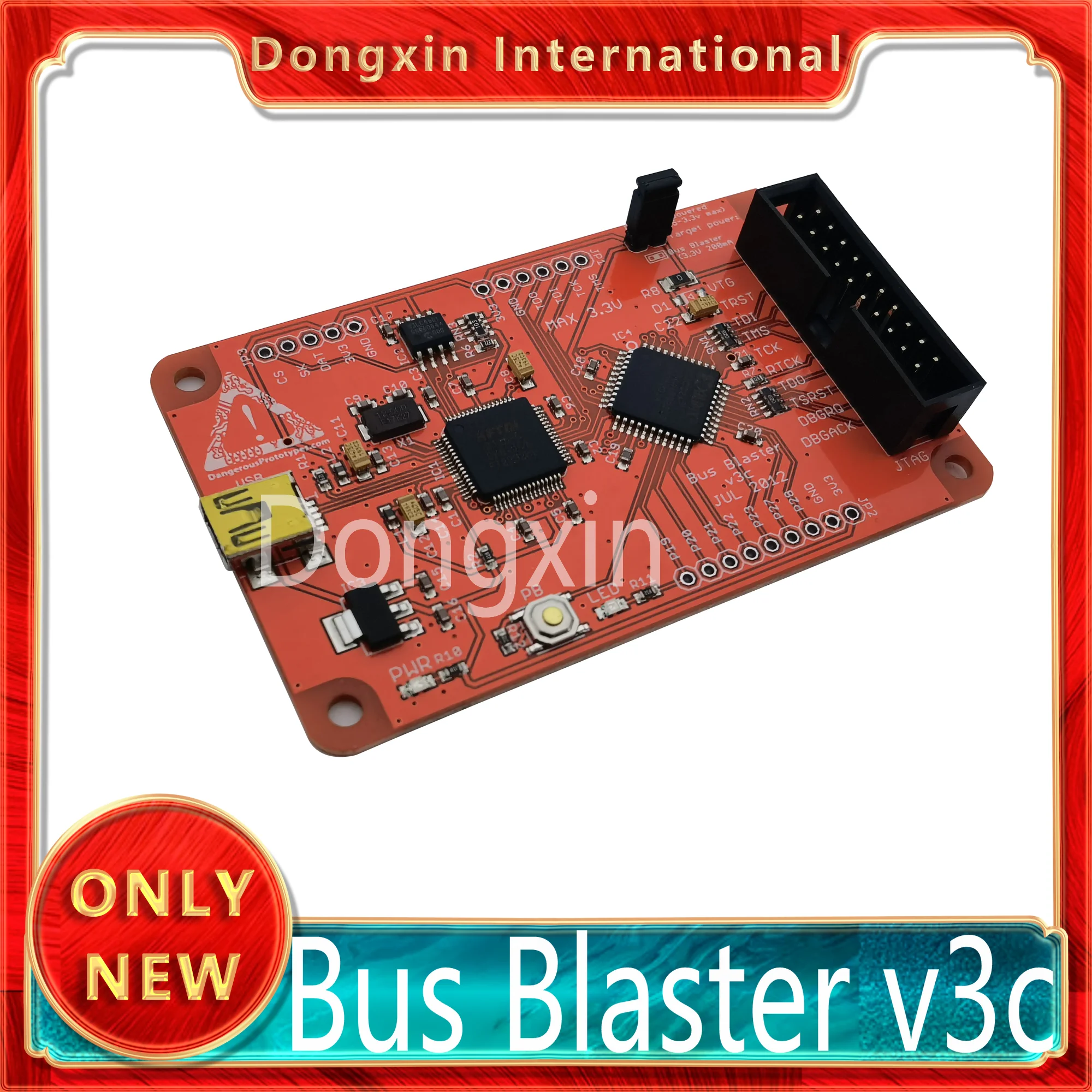 

Bus Blaster v3c MIPS EJTAG high-speed debugging OpenOCD programming Nexys 4 jlink