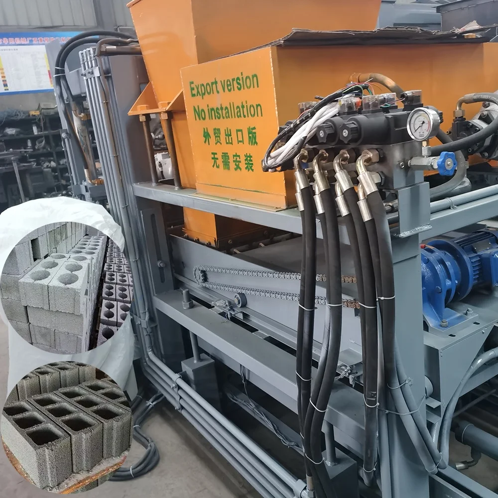 Best Price Automatic Concrete Block Production/Construction Industry Pavement Hollow Brick Making Machine