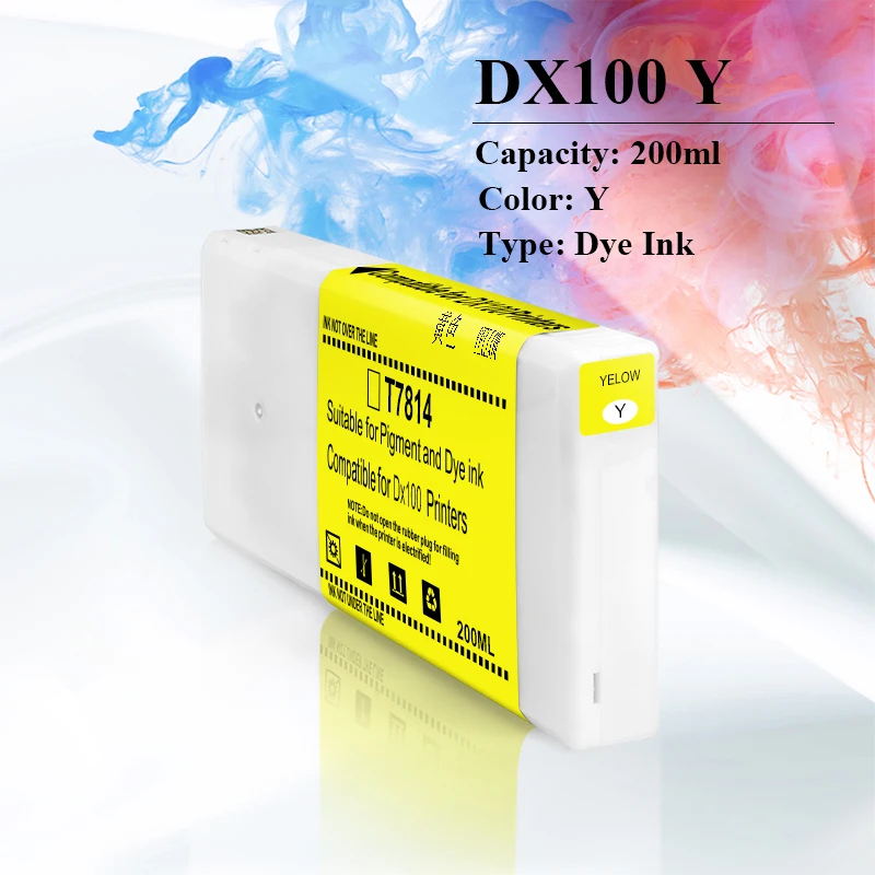 DX 100 DX-100 T7811-T7816 Ink Cartridge Dye-based Ink For Fuji Frontier-S DX100 Printer T7811 T7812 T7813 T7814 T7815 T7816