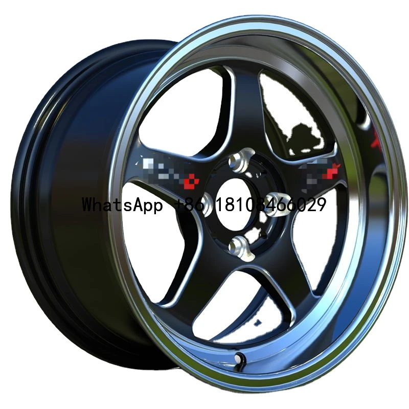 

689F New Design Factory Deep Dish 4X100 Pcd 16 17 18 19 20 21 Inch Alloy Wheel 4 Hole Rims CF Forged