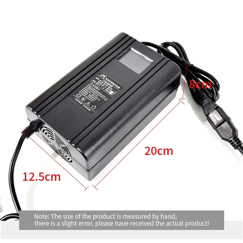 Chargeur rapide de batterie au lithium pour Niu Nqi, NQis N1, N1S, U1, U1S, Uqi, Mqi, Mqis, 60V, 6,5 A, 9,5 A