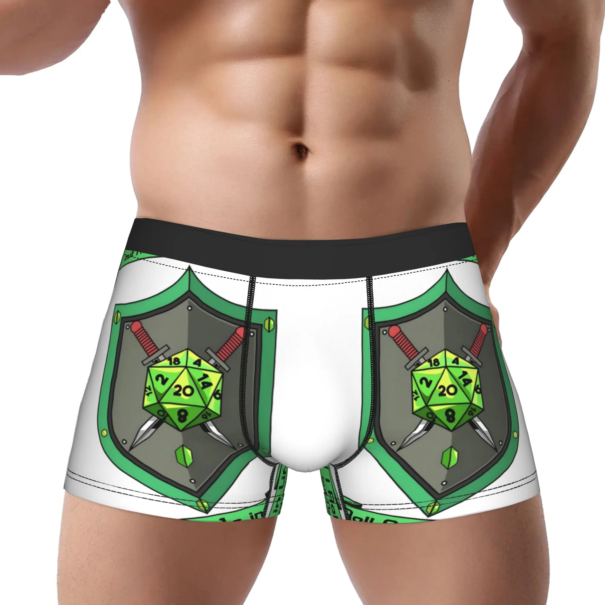 

Armored Rolls Underpants Homme Panties Male Underwear Die Ventilate Shorts Boxer Briefs