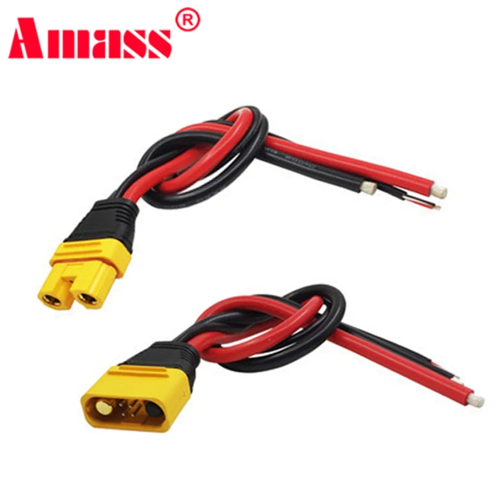 New  Amass AS150U Plug Connector w/ Resistance Male/Female For RC Model DIY