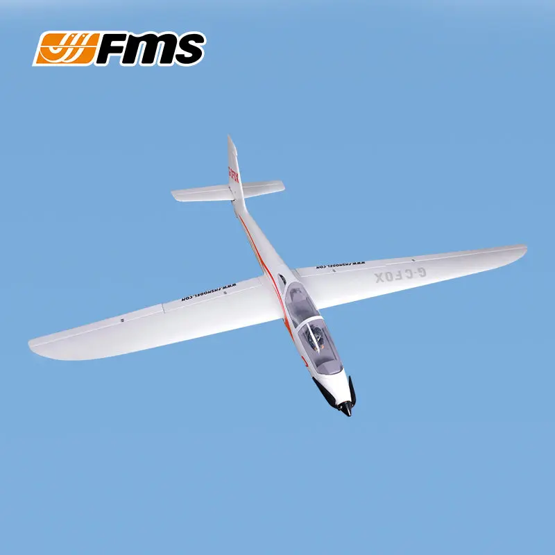 

Fms Fox V2 Remote Controlled Glider 2320Mm Large Wingspan Fixed Wing Rc Aircraft Model For Adult Hobby Enthusiasts