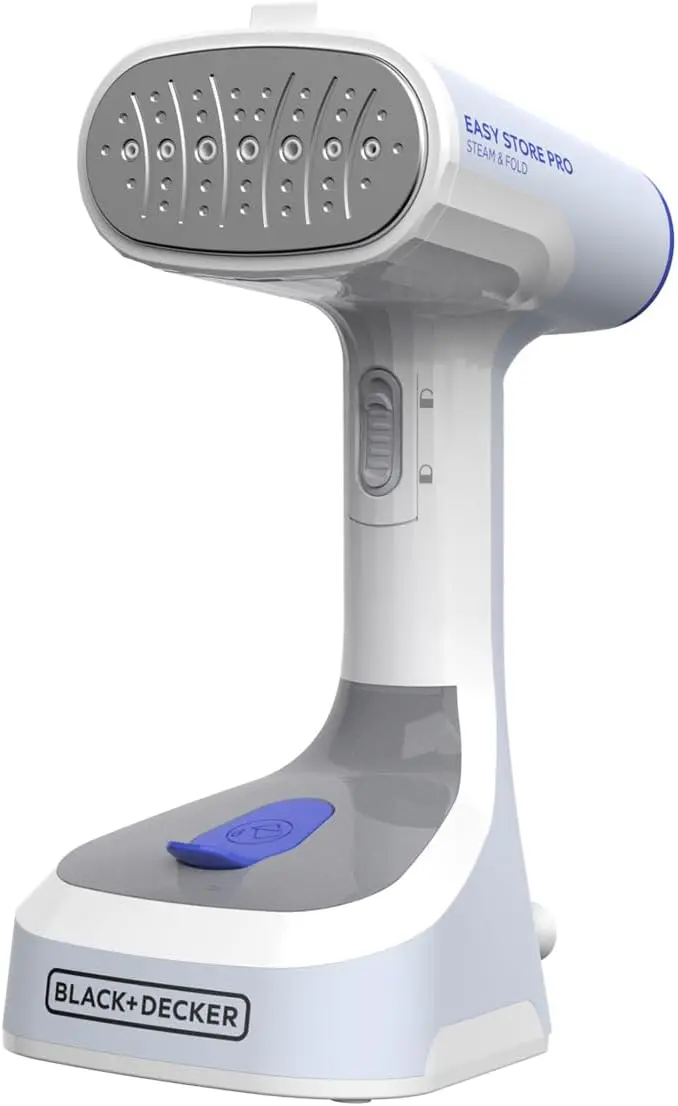 

Отпариватель Easy Store Pro, складной, GS0311-1PD, нагрев за 45 секунд, удлиненный шнур питания и насадка для удаления ворса, мощный