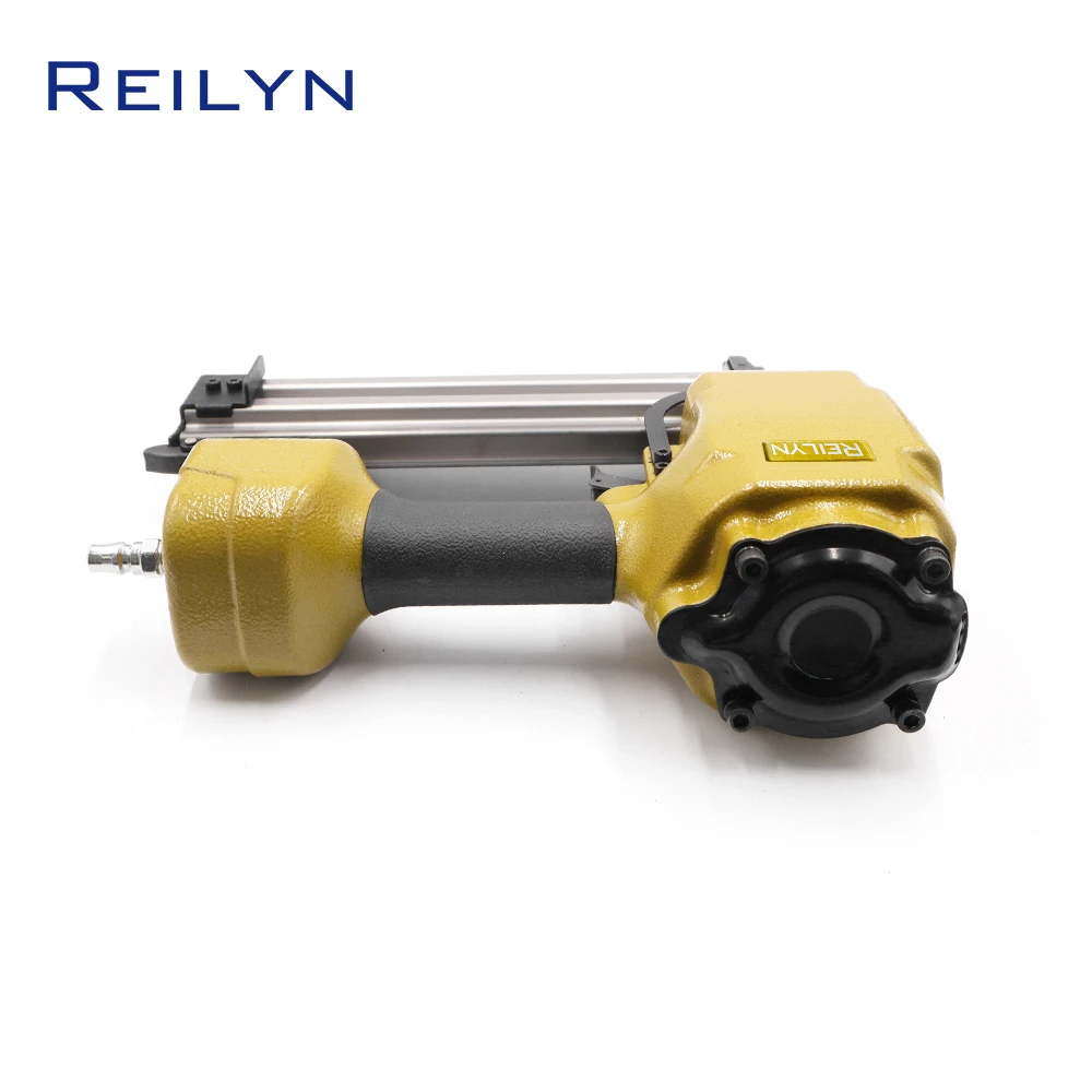 Reilyn 16GA Pneumatic Concrete Nailer ST64C Steel Nail Gun 18-64mm for Interior Decoration, House Repair, Wooden Structure Faste