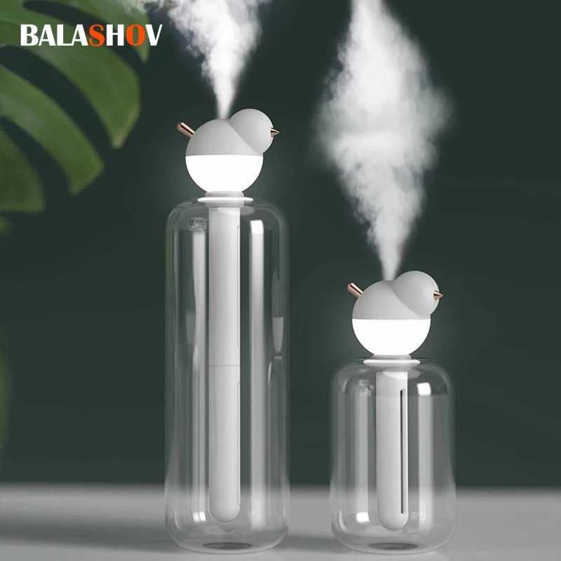 

USB Air Humidifier LED Portable Silent Diffuser Car Purifier Aroma Diffuser Mist Maker For Home Office Humidification Detachable