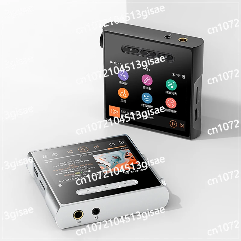 Audio Player, Support Bluetooth/wireless/USB Input, 3.5mm + 4.4mm Headset Output, True Wireless Bluetooth Headset.