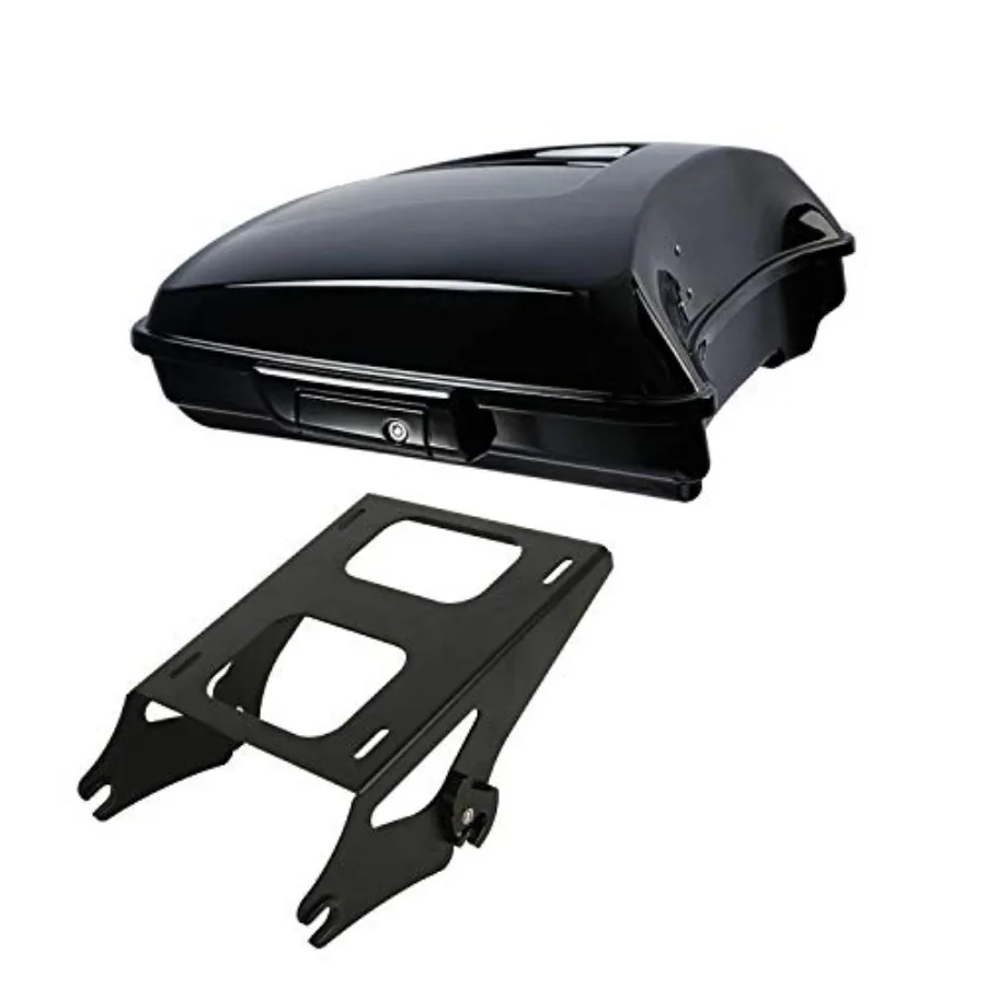 

Luggage Racks Razor Trunk + 2 Up Rack Fit for Harley Tour Trunk Street Glide Road King Glide 20142025 Road Street Glide Motorcy