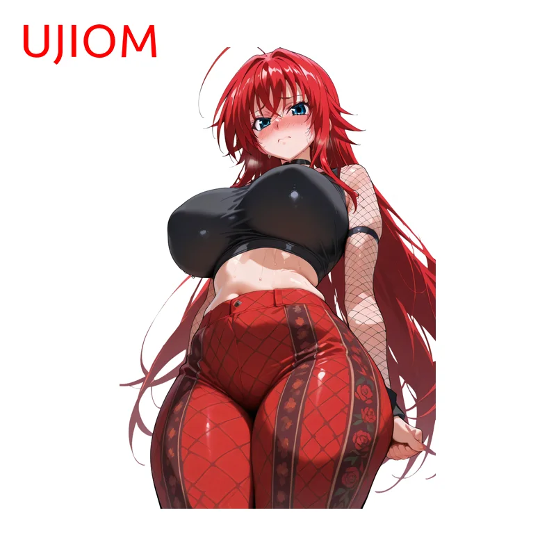 UJIOM Rias Gremory Seductive Wall Sticker Creative Surfboard Scratch Proof PVC Decal Wallpaper Home Decoration Related Items
