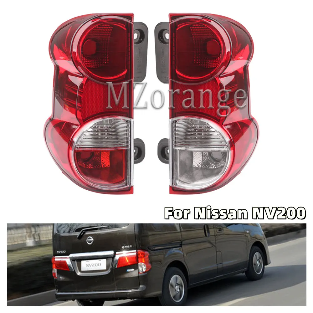 Outer Tail Lights for Nissan NV200 2009-2019 Rear Light Brake Light Rear Fog Lamp Warning Lamps Cover Car Accessories