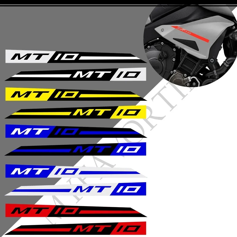 Fit Yamaha MT10 FZ MT - 10 Tank Pad Protector  Stickers Fairing Fender Windshield Handguard Decal 2016 - 2021