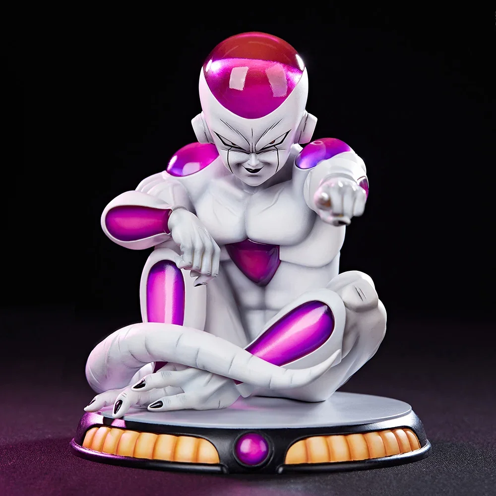 Décoration de voiture de 14cm, figurine de dessin animé Dragon Ball Z de classe Frieza, figurine d'action en PVC, ornement de bureau Collection modèle poupée jouets