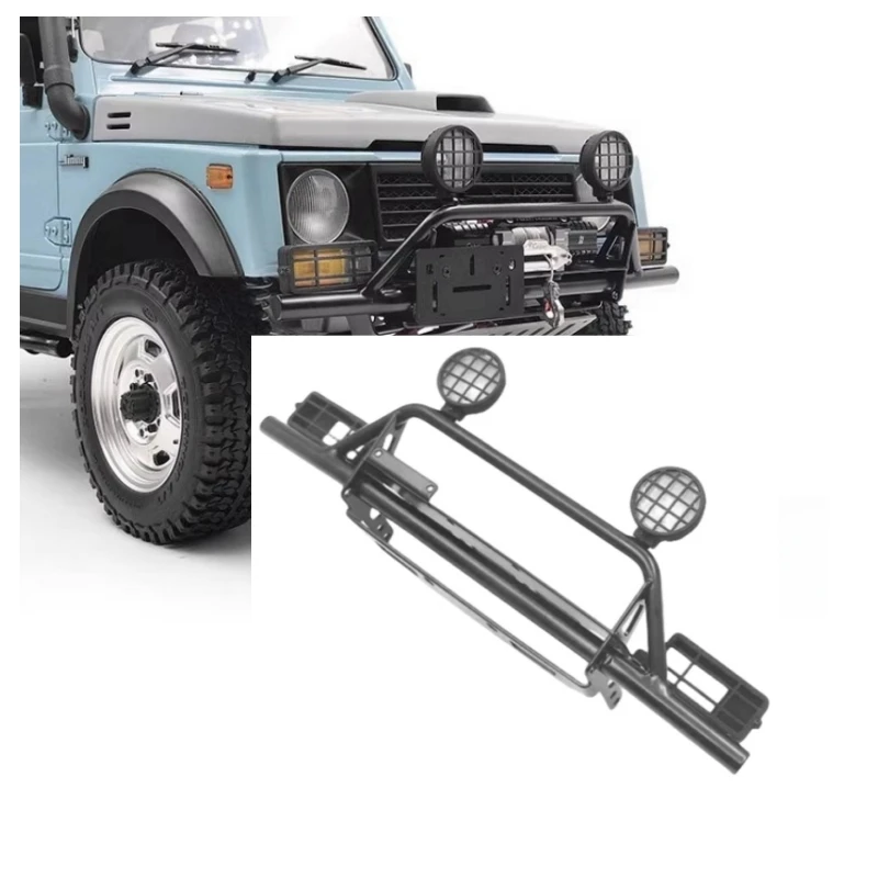 Alloy front bumper for Capo sixer1 Samurai Jimny Scale 1:6 Remote Control toys RC Car Option parts