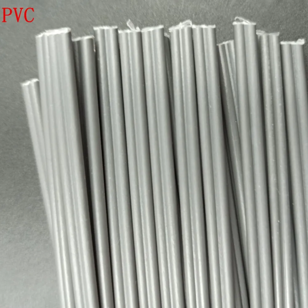 قضبان لحام بلاستيكية قضبان لحام 200 مللي متر 20 سنتيمتر 50 قطعة 50 قطعة لمجموعة لحام البلاستيك مجموعة PP/PVC/PE قضيب لحام #5