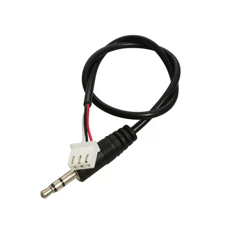 Jack 3.5mm AUX Audio Cable To XH2.54 3p Terminal Male To Male Female 3 Core Stereo Audio Cable Amplifier Extended Line