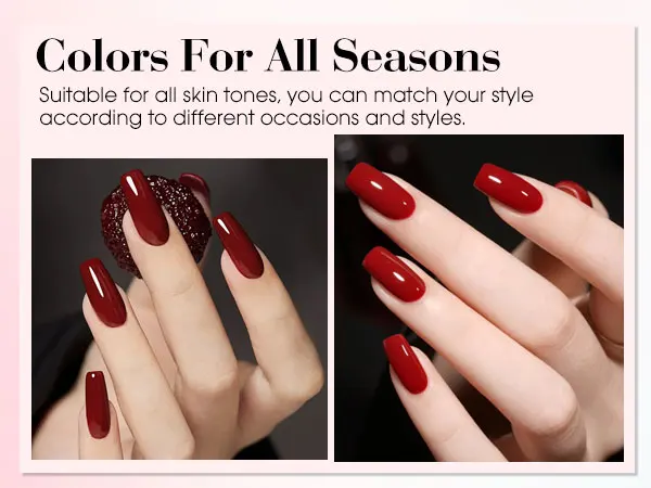 V7 1Set VENALISA Winter-Herbst-Kollektion Komplettset 10ml HEMA-frei TPO-frei Veganes Nagelgel-Farbsortiment Markenkoffer – Detail 11
