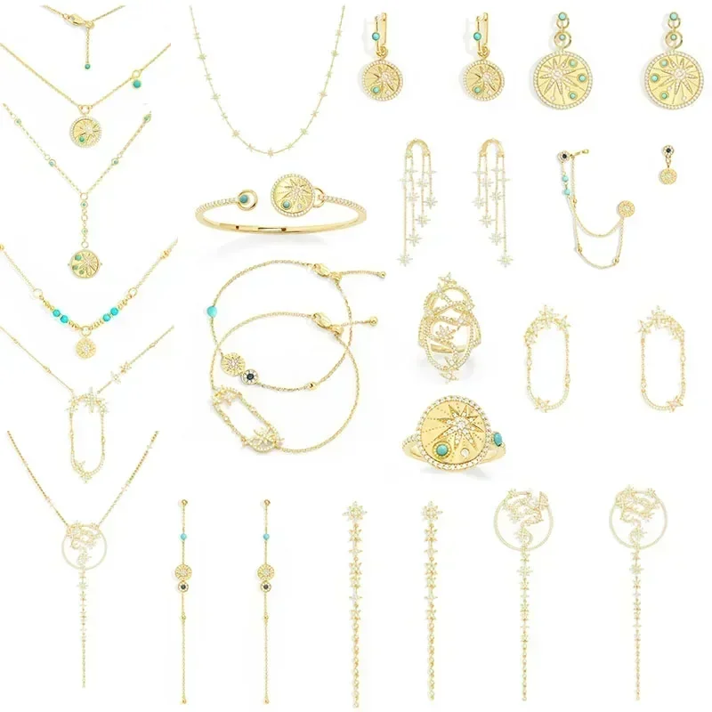 

LI KI925 Sterling Silver High Quality 2023 August New Lucky Meteor Earrings Fashion Exquisite Jewelry Valentine'S Day Gift