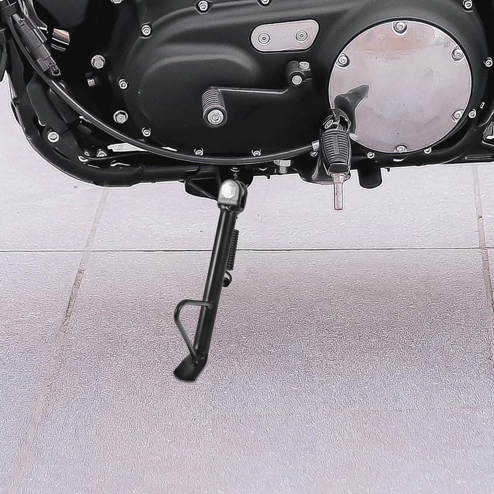 

2 Sets Motorcycle Kickstand Universal Side For Dirt Bikes Electric Scooters Strong Iron Easy Installation Springs Screws Stable