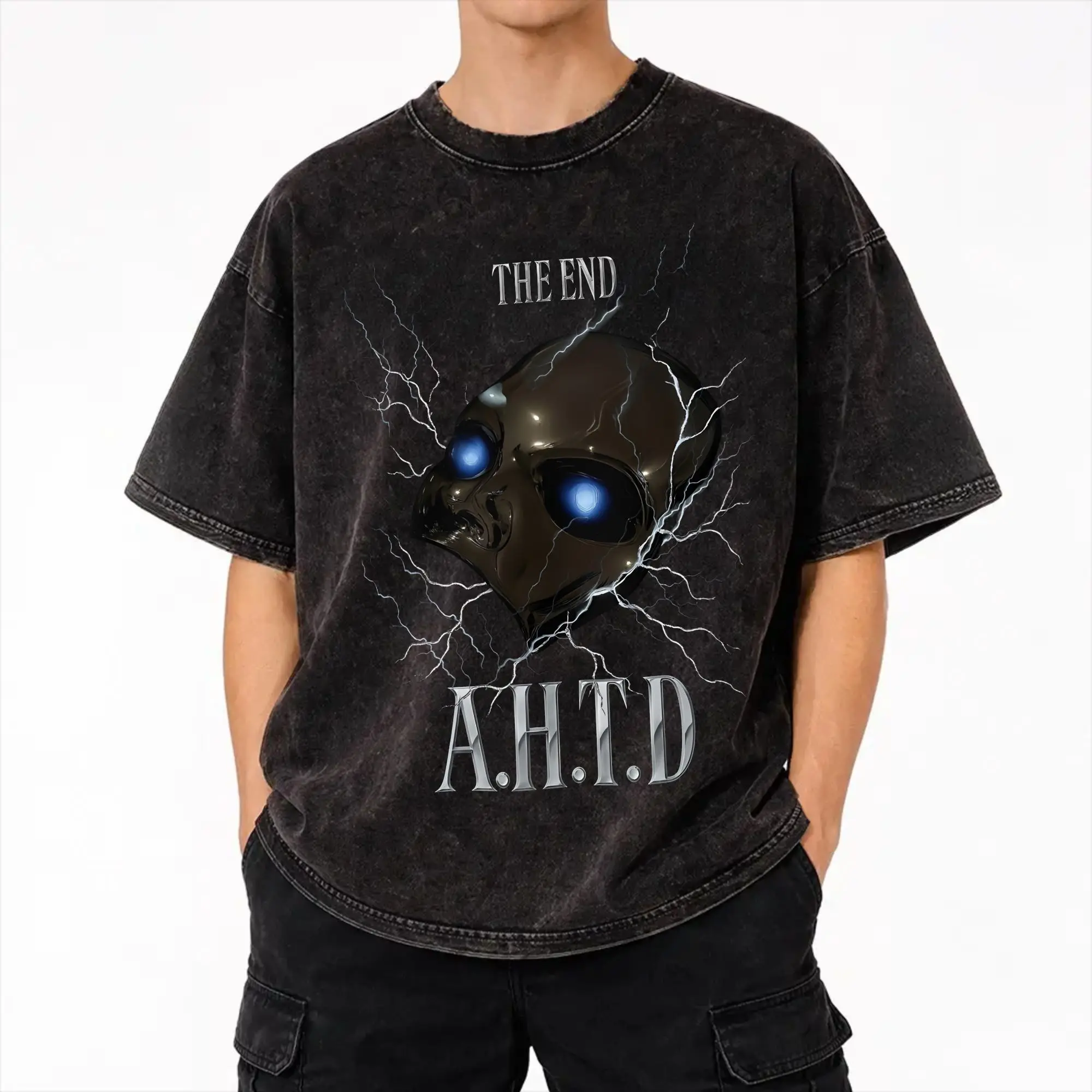 After Hours Til Dawn 2026 xo the weeknds T Shirts Hip Hop Washed Cotton Oversize T-Shirts  Vintage for Men Women Streetwear