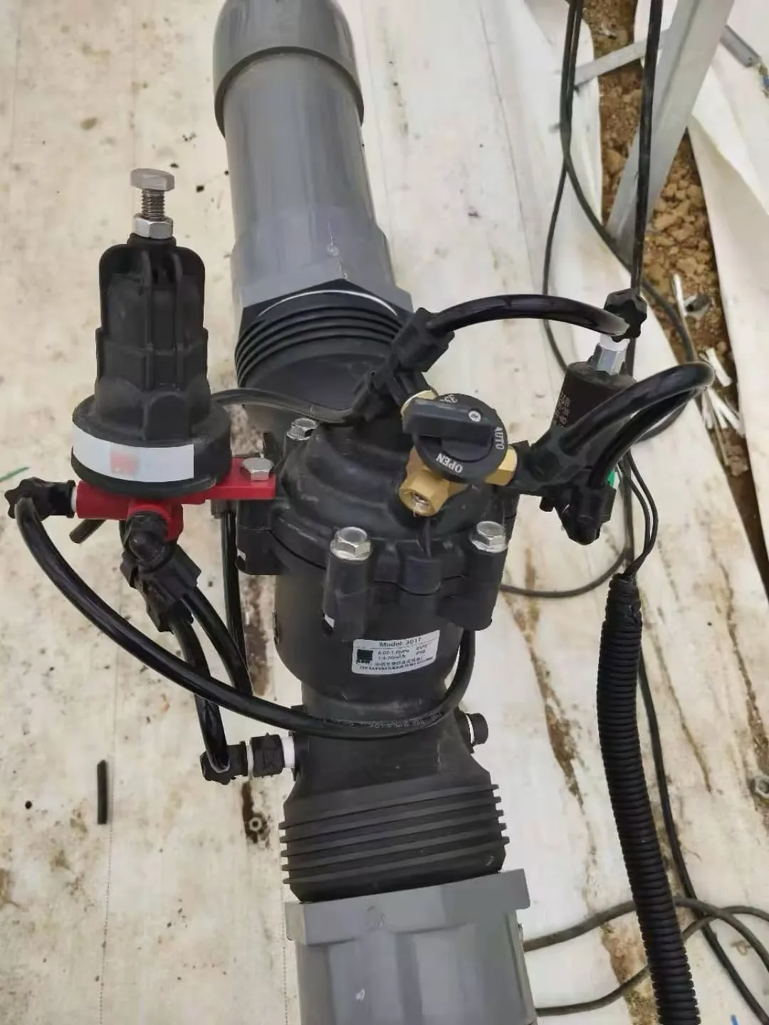 Elettrovalvola 4 Inch DN100 9V 12 V 24 V 110V Self Pressure Relief Solenoid Valve for Smart Irrigation Drip Filtration Sprinkler System Irrigazione — dettaglio 4