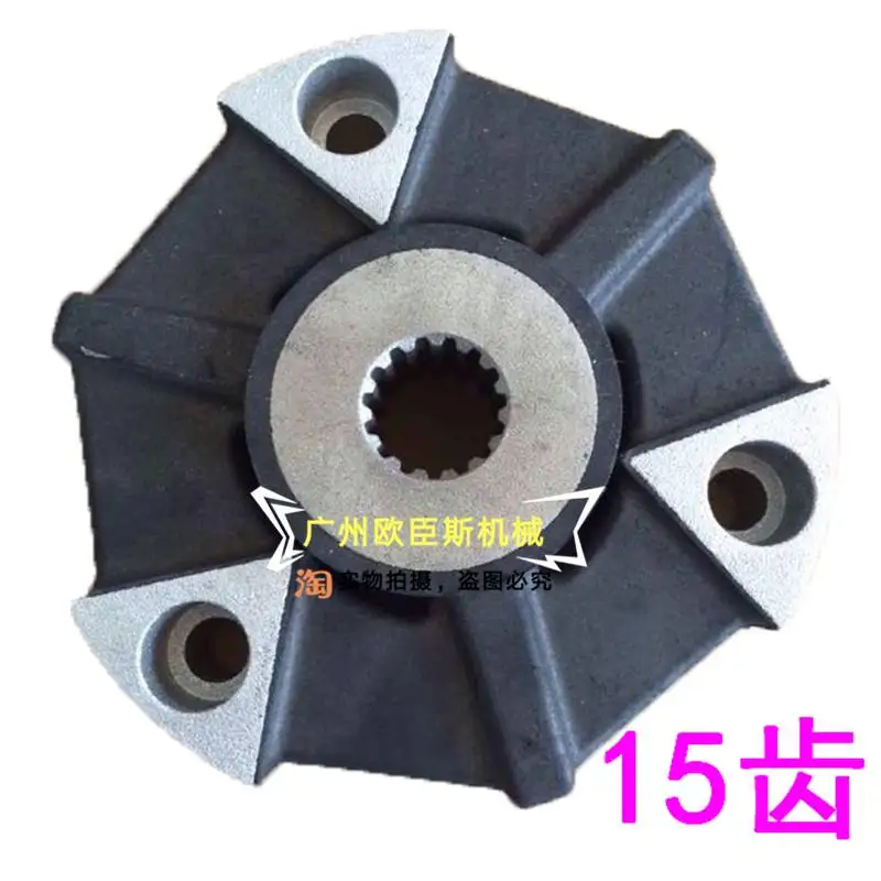 Excavator parts Kubota 155161 hydraulic pump coupling engine connector 13T 15T 17T gear external diameter 160 146