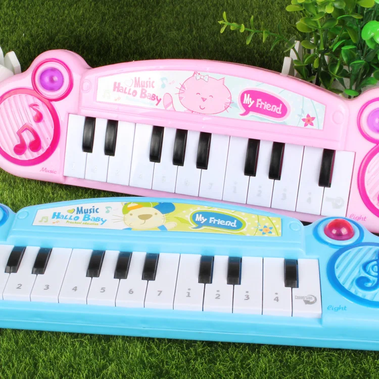Mini Piano électronique pour enfants, Puzzle d'éveil, enseignement, Instrument de musique, jouet, dessin animé, peut être joué, cadeau pour enfants