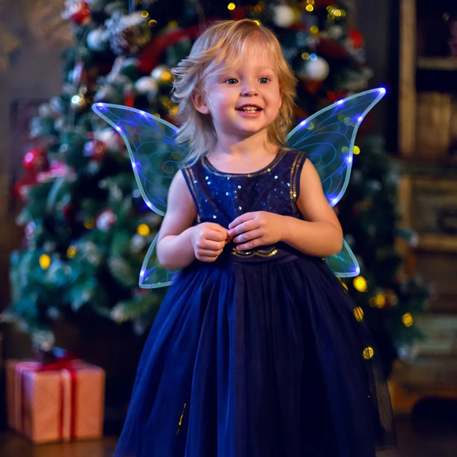 

Удобная посадка из марлевого материала, крылья феи, крылья бабочки для косплея, фестиваля, сценического выступления, вечеринки, крыло феи