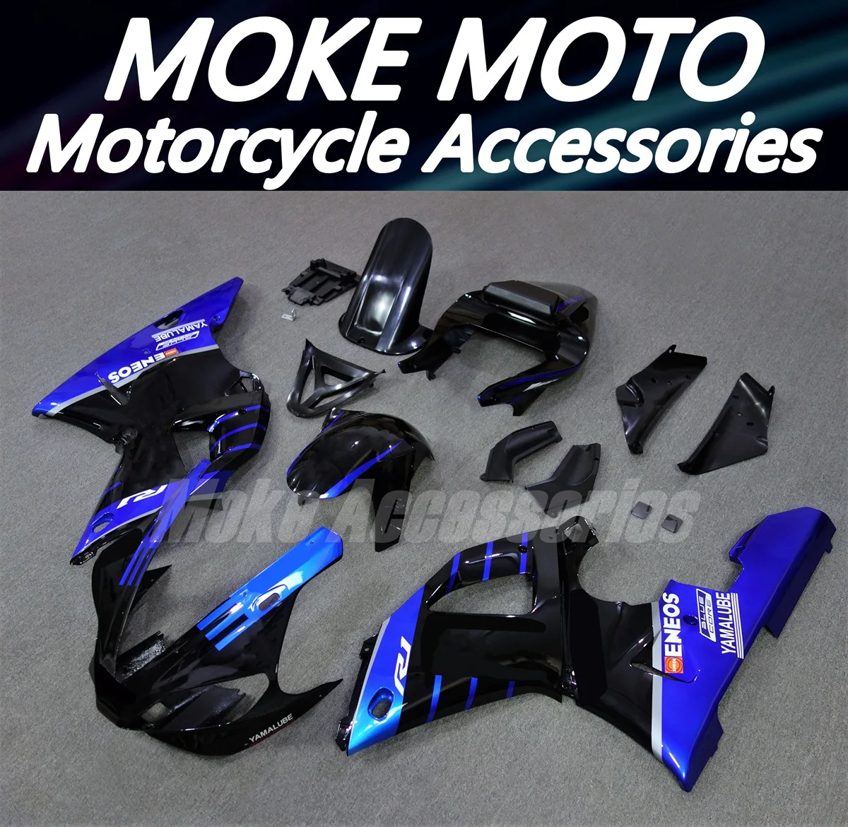 Motorcycle Fairings Kit Fit For Yzf R1 2000-2001 Bodywork Set Abs High Quality Injection New Blue Black Green