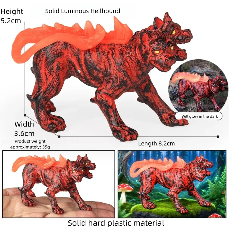 Oenux Simulierte Mythische Tiere Leuchtende Eidechse Elfe Fliegender Drache Monster-Modelle Actionfiguren Realistische Puppen Sammlerstücke Spielzeug – Detail 14