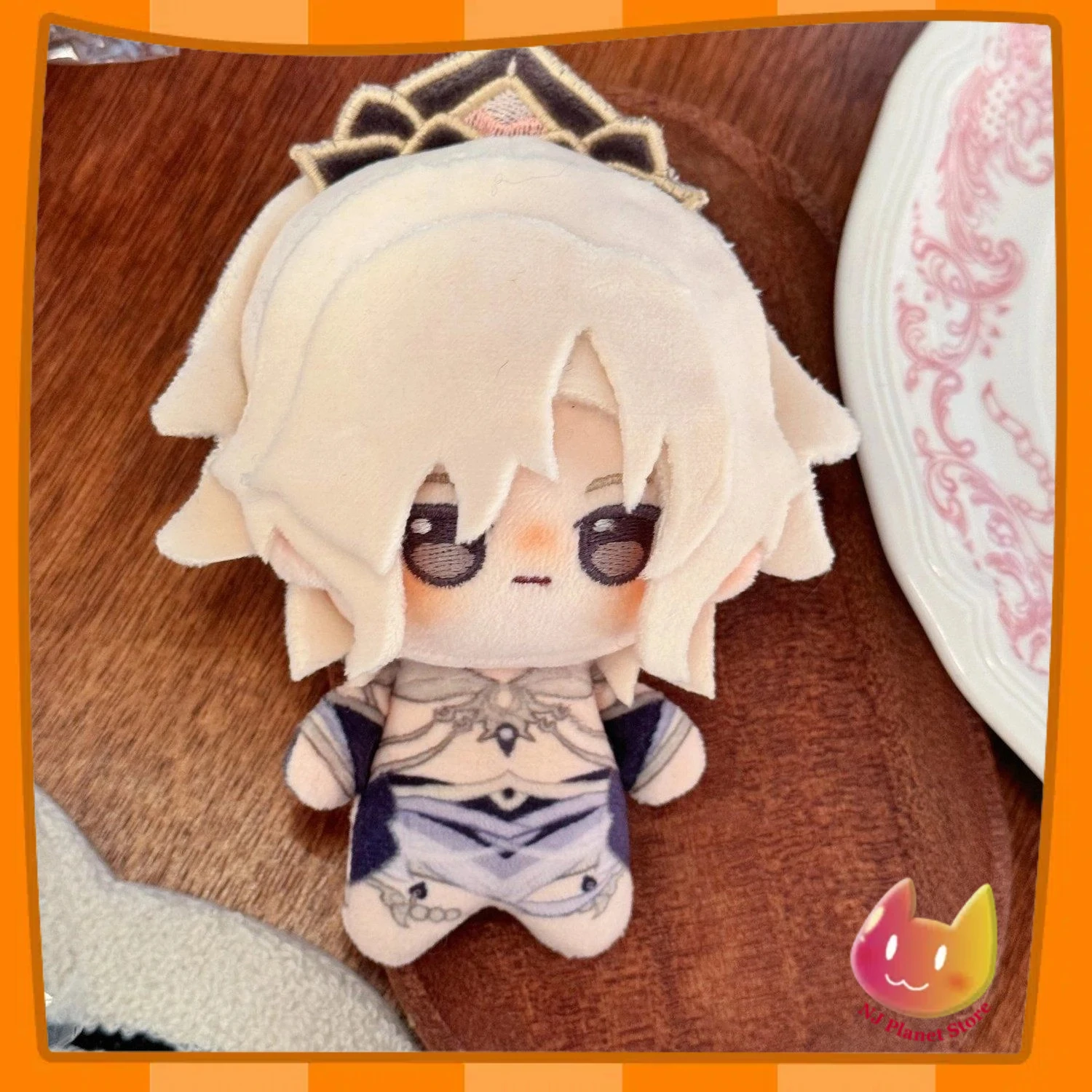 

10CM Plush Doll Game Onmyoji Magmatron Cosplay Cute Printing Nunu Cotton Padding Pendant Backpack Keychain Plushie Gift Xmas
